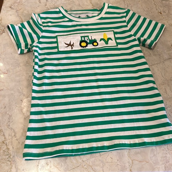 NWOT SoMi Boutique Farmer Themed Shirt - Picture 1 of 5